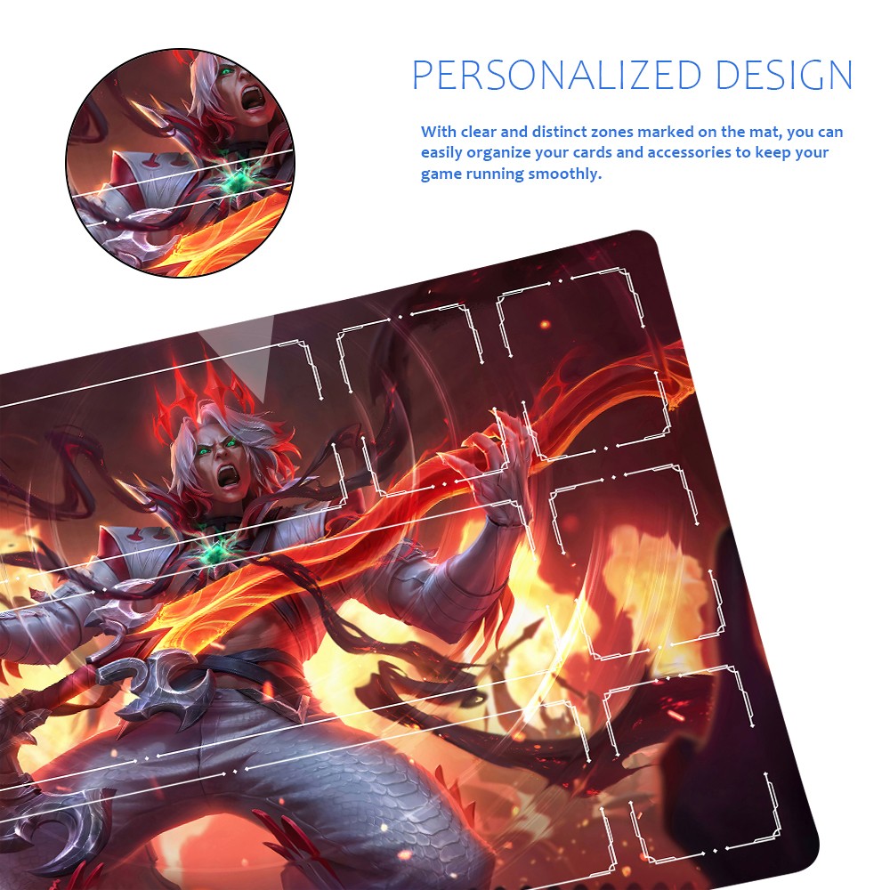 Viego - League Of Legends Riftbound Playmat 24x14 in + Free Storage Bag