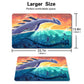 836258 - Board Game Pokemon Lugia Playmat Stitched Edge Games Mousepad Play Mat of TCG