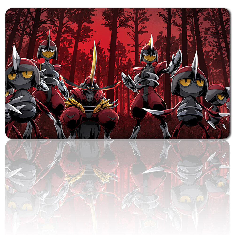 352713 - Board Game Pokemon Bisharp Playmat Stitched Edge Games Mousepad Play Mat of TCG