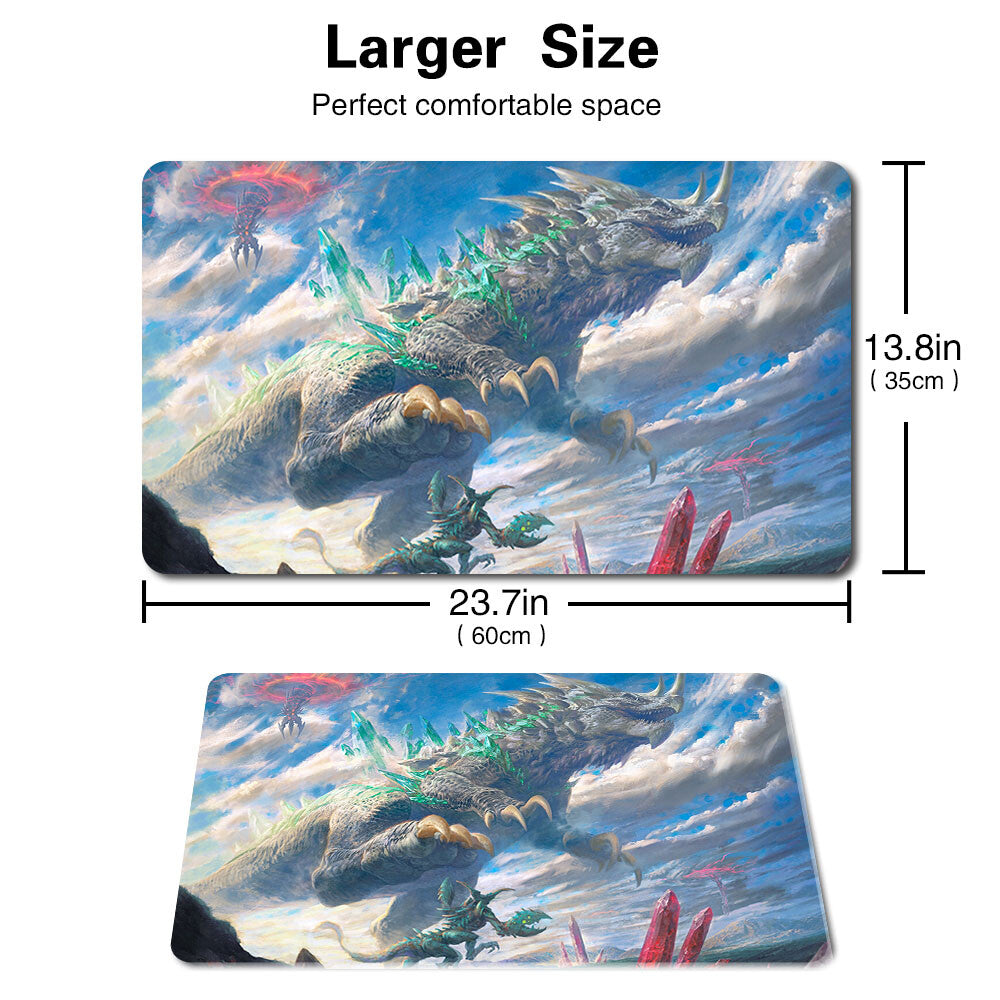 Zilortha, Apex of Ikoria - Board Game MTG Playmat Mousepad Playmat of TCG CCG Stitched Edge
