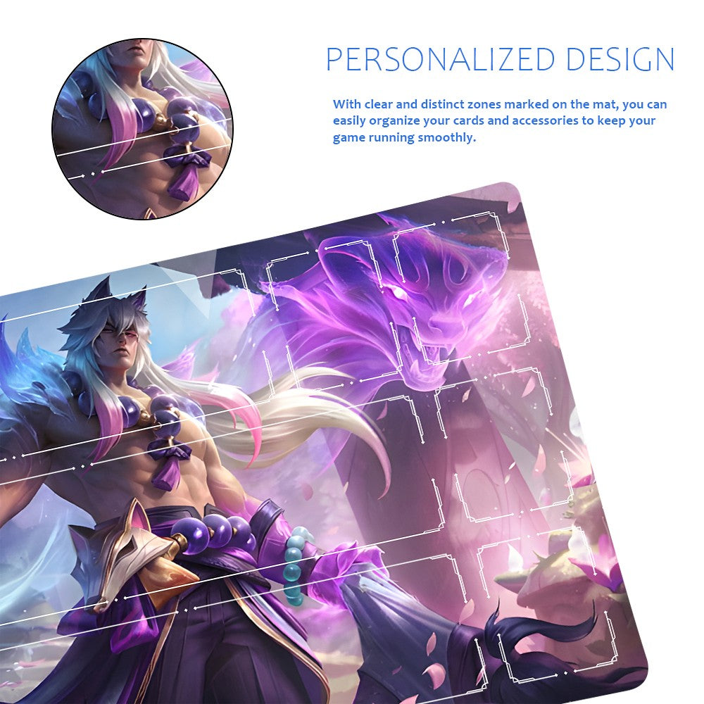 Sett - League Of Legends Riftbound Playmat 24x14 in + Free Storage Bag