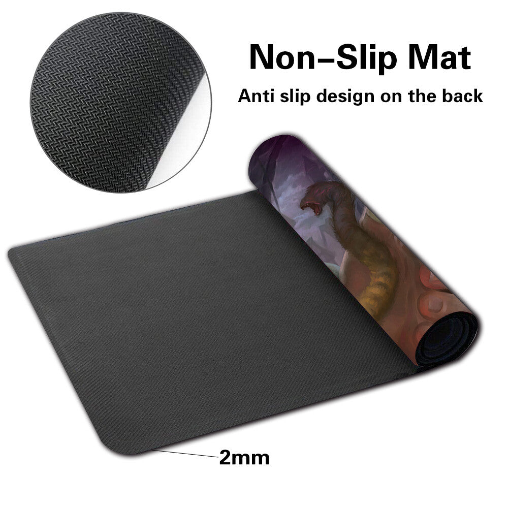 HARMLESS OFFERING - Board Game MTG Playmat Games Mousepad Play Mat of TCG Stitched Edge