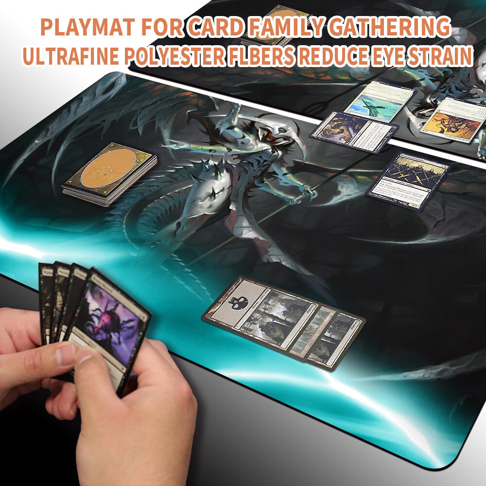 Atraxa Praetors Voic - Magic The Gathering Playmat TCG CCG MTG Playmat Stitched Edge