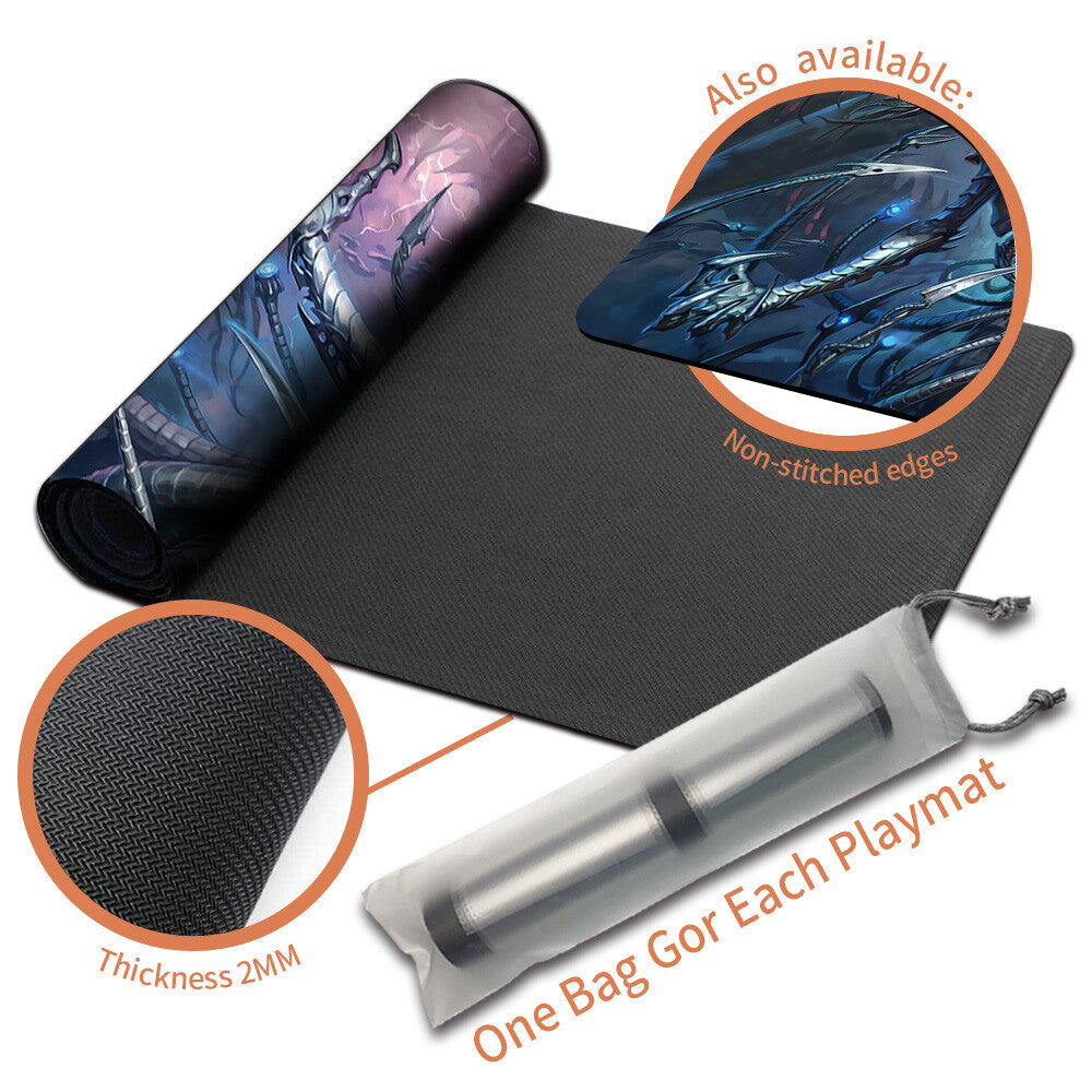 Jin-Gitaxias - Magic The Gathering MTG Playmat TCG CCG MTG Playmat Stitched Edge