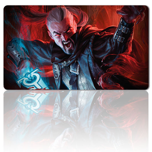 ODRIC, BLOOD-CURSED - Board Game MTG Playmat Games Mouse Pad Play Mat of TCG CCG Stitched Edge