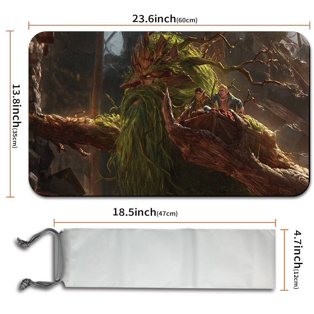 TREEBEARD, GRACIOUS HOST - Magic The Gathering MTG Playmat TCG CCG MTG Playmat Stitched Edge