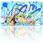 763644 - Board Game Pokemon Eevee Playmat Stitched Edge Games Mousepad Play Mat of TCG