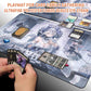 Yugioh Playmat Stitched Edge With Card Zones Yugioh Mouse pad Playmat Stitched Edge of Yugioh TCG | 3697996