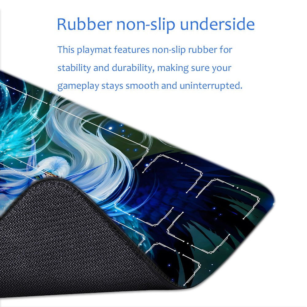 Morgana - League Of Legends Riftbound Playmat 24x14 in + Free Storage Bag