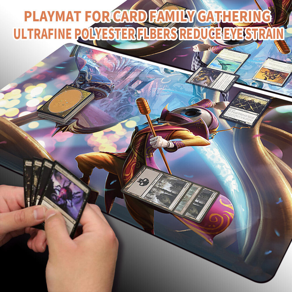 VNWXT, VERBOSE HOST - Magic The Gathering MTG Playmat TCG CCG MTG Playmat Stitched Edge