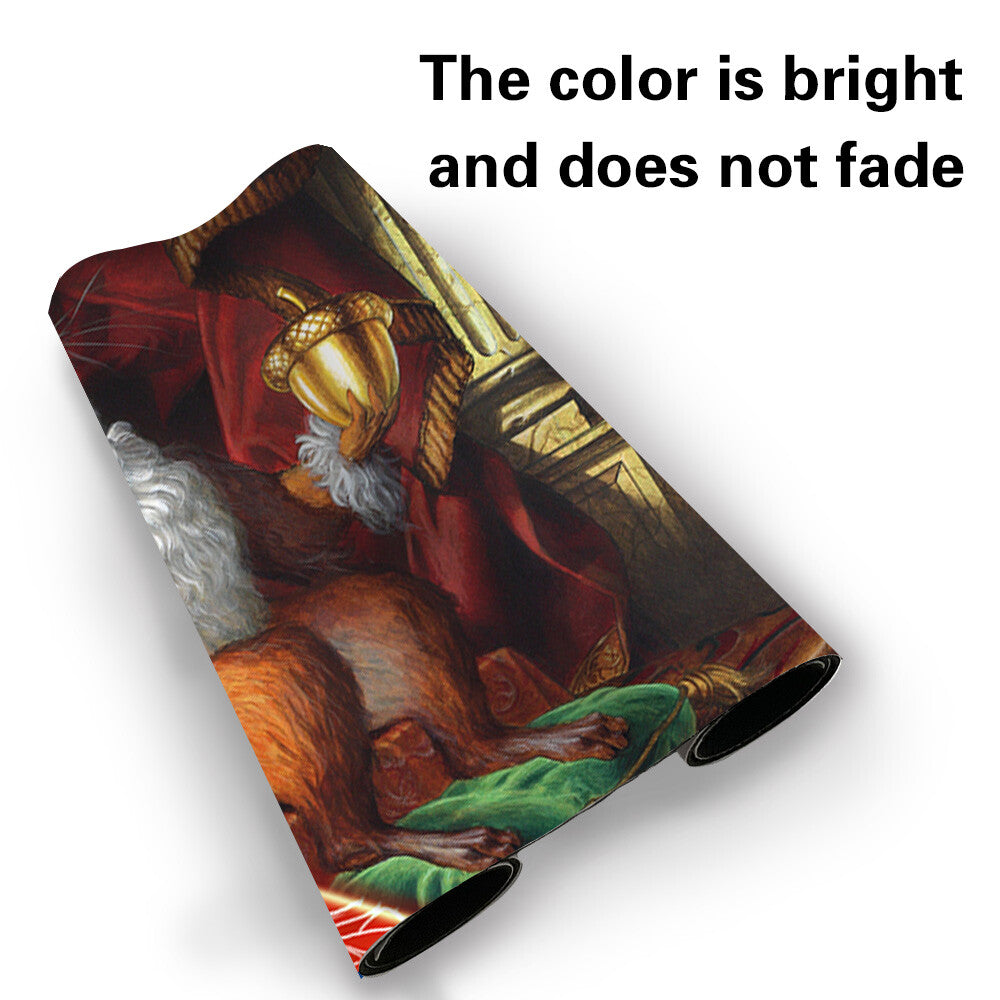 Earl Of Squirrel - Board Game MTG Playmat Games Mousepad Play Mat of TCG Stitched Edge