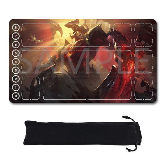 Asmund - League Of Legends Riftbound Playmat 24x14 in + Free Storage Bag