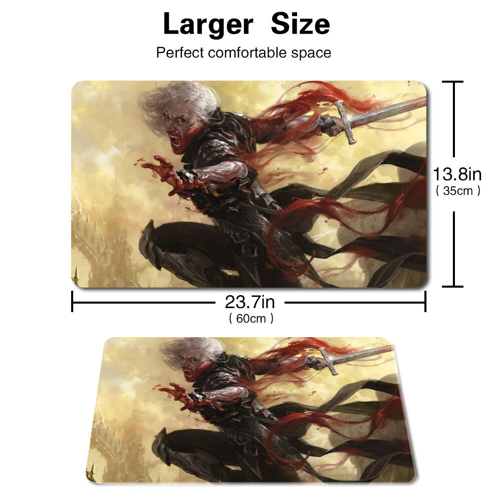 SORIN,VENGEFUL BLOODLORD - Board Game MTG Playmat Games Mousepad Play Mat of TCG Stitched Edge