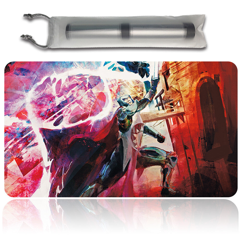 LIGHTNING HELIX - Magic The Gathering MTG Playmat TCG CCG MTG Playmat Stitched Edge