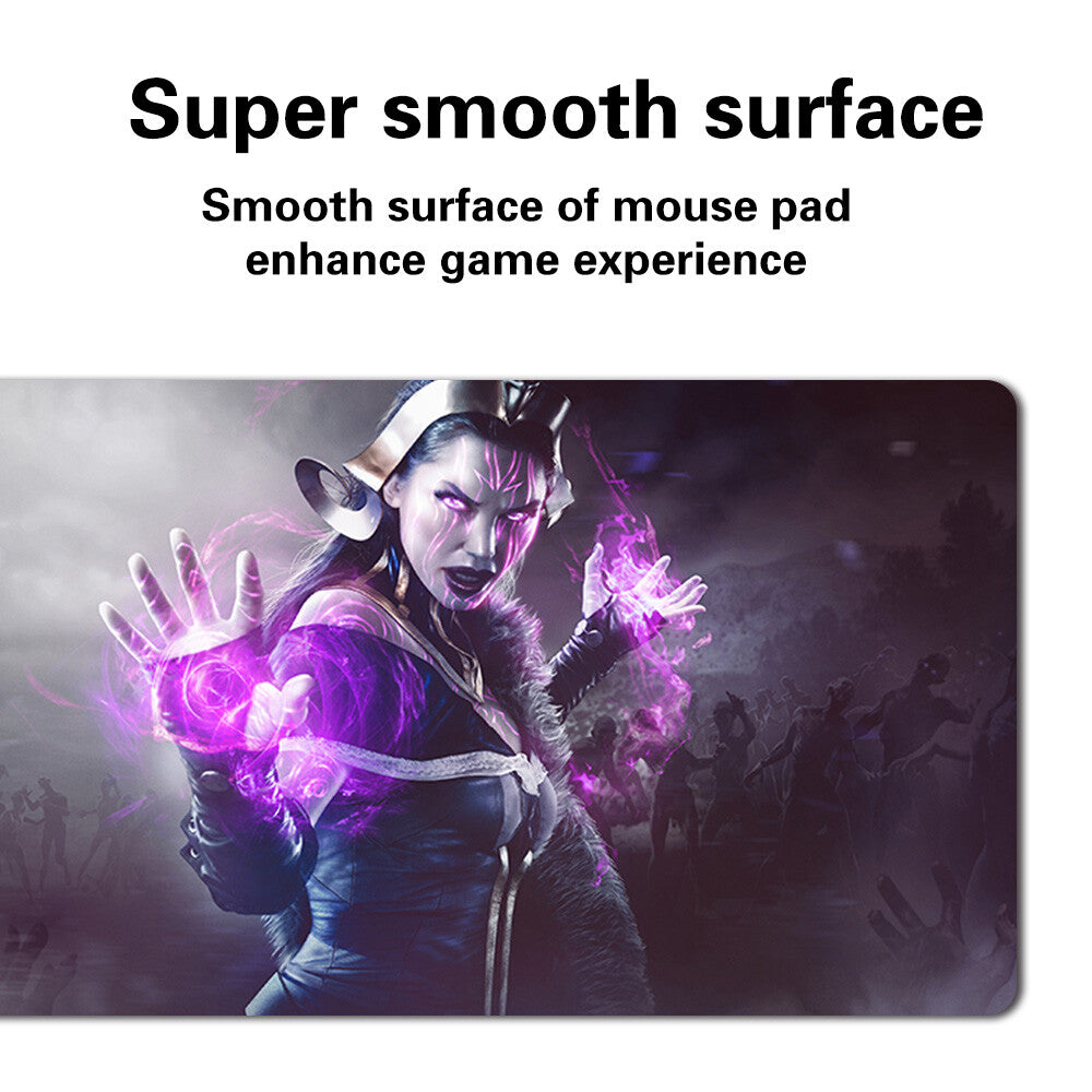 LILIANA - Board Game MTG Playmat Games Mousepad Play Mat of TCG Stitched Edge