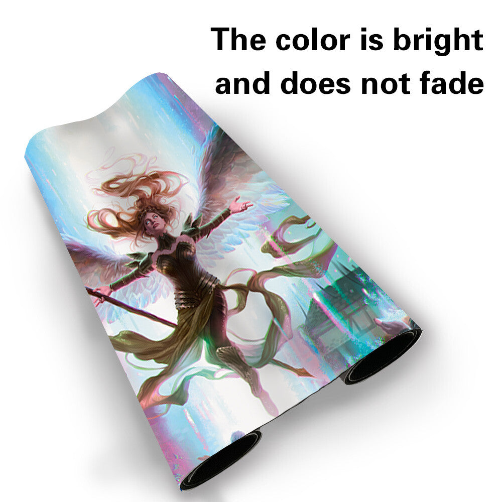 SIGARDA, FONT OF BLESSINGS - Board Game MTG Playmat Games Play Mat of TCG CCG Stitched Edge