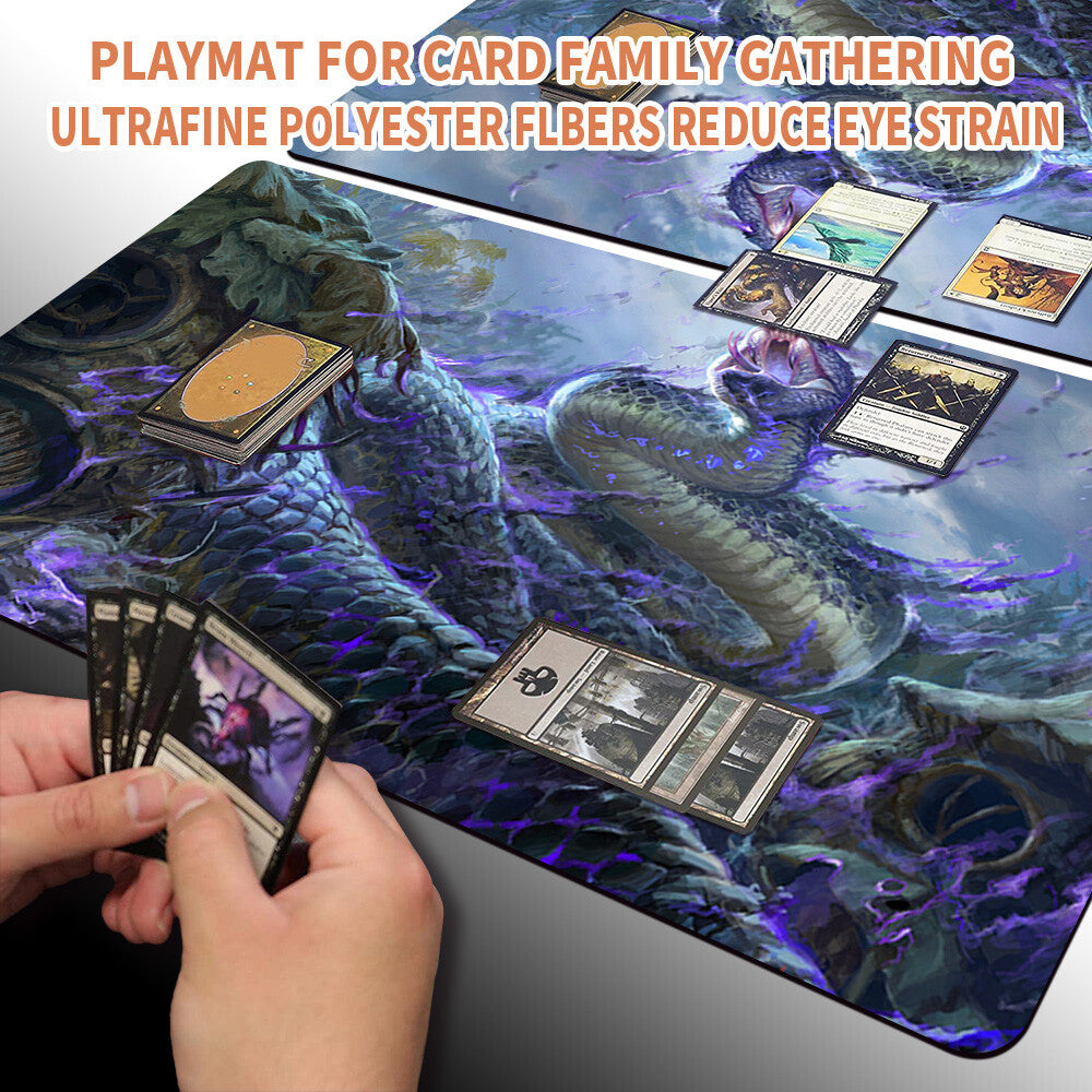 Rottenmouth Viper - Magic The Gathering MTG Playmat TCG CCG MTG Playmat Stitched Edge
