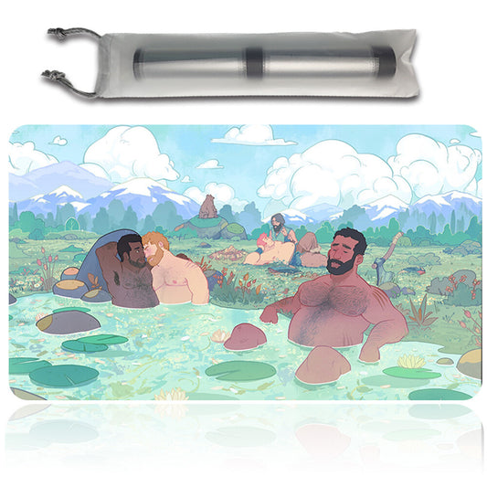 Bearscape - Magic The Gathering MTG Playmat TCG CCG MTG Playmat Stitched Edge