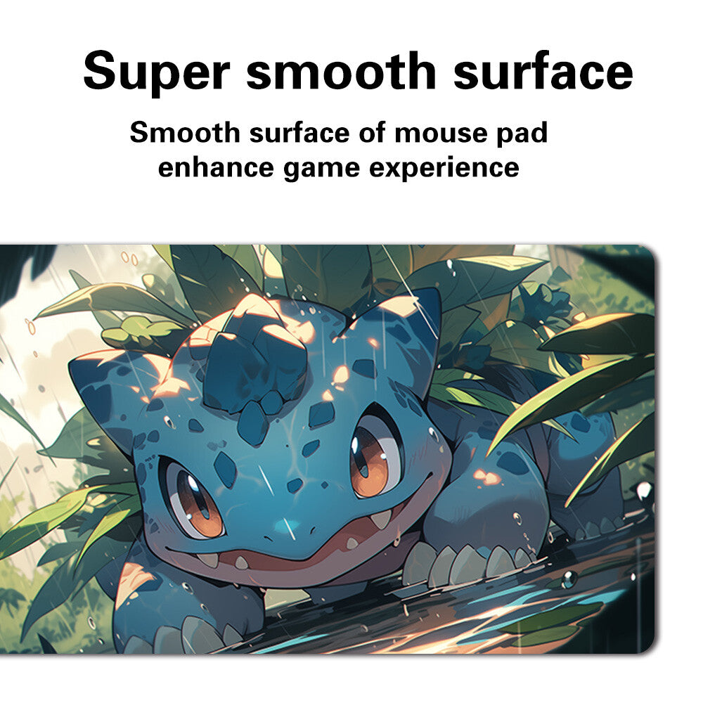 1339449 - Board Game Pokemon Bulbasaur Playmat Stitched Edge Games Mousepad Play Mat of TCG