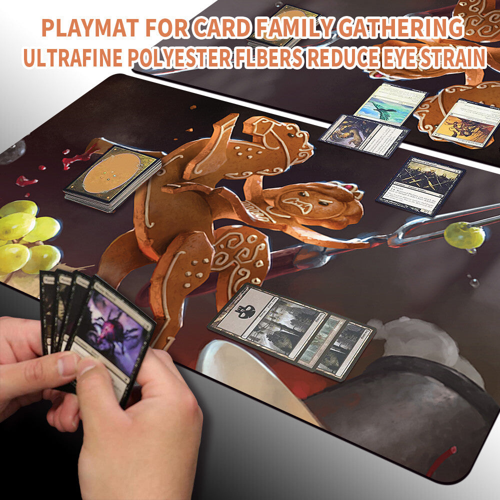 SYR GINGER, THE MEAL ENDER - Magic The Gathering MTG Playmat TCG CCG MTG Playmat Stitched Edge