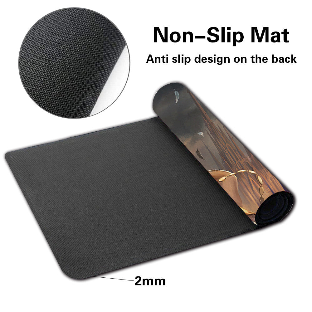 Seraph Of The Scales - Board Game MTG Playmat Games Mousepad Play Mat of TCG Stitched Edge