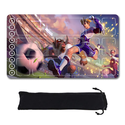 Ezreal - League Of Legends Riftbound Playmat 24x14 in + Free Storage Bag
