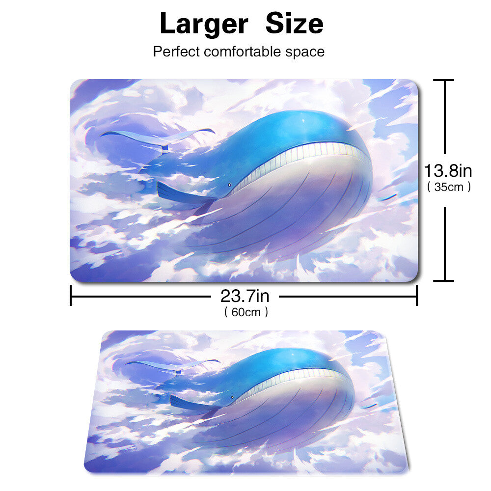 3592094 - Board Game Pokemon Wailord Playmat Stitched Edge Games Mousepad Play Mat of TCG
