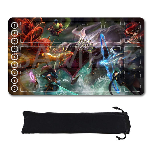 Kassadin - League Of Legends Riftbound Playmat 24x14 in + Free Storage Bag