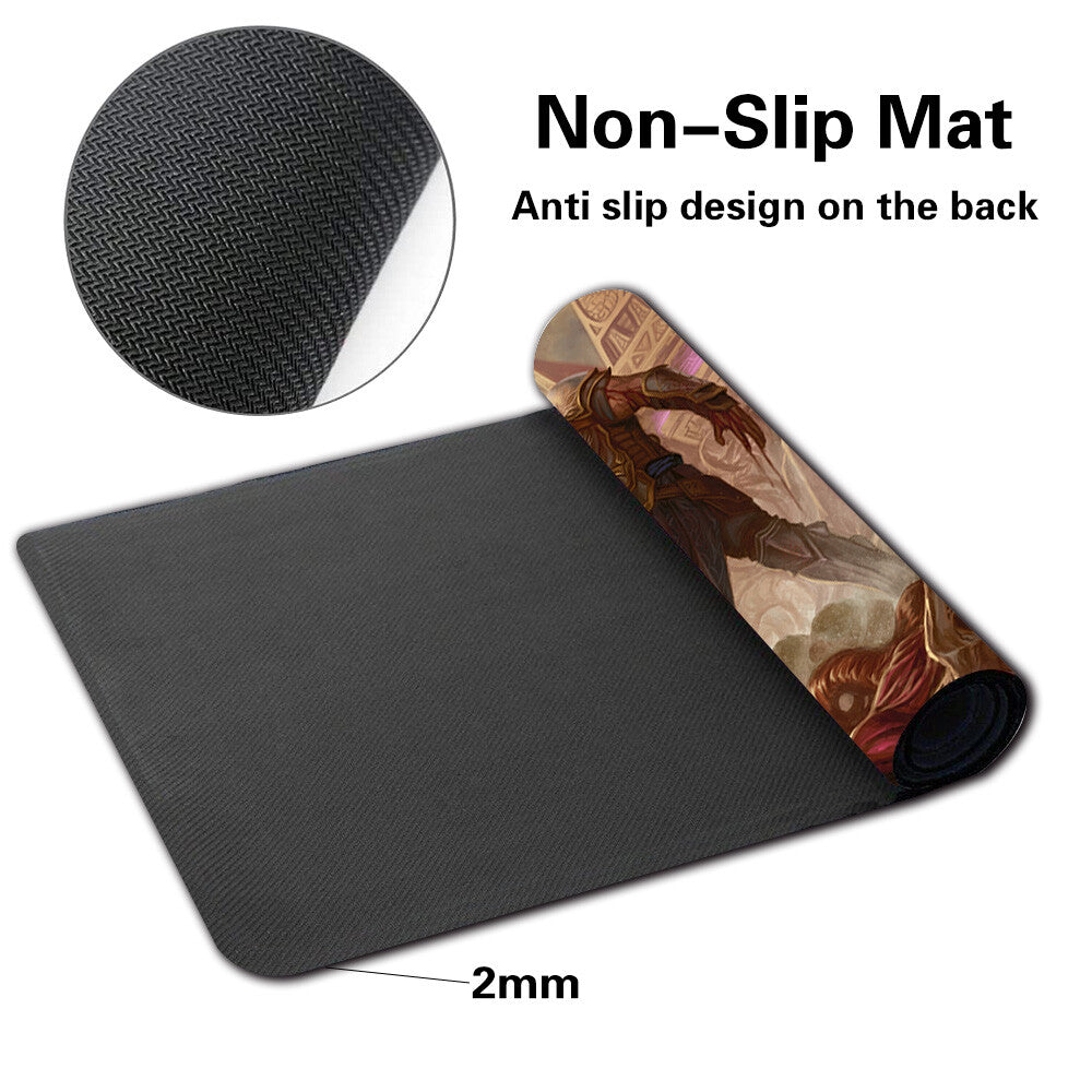 Gideon-and-Eldrazi - Board Game MTG Playmat Games Mousepad Play Mat of TCG Stitched Edge