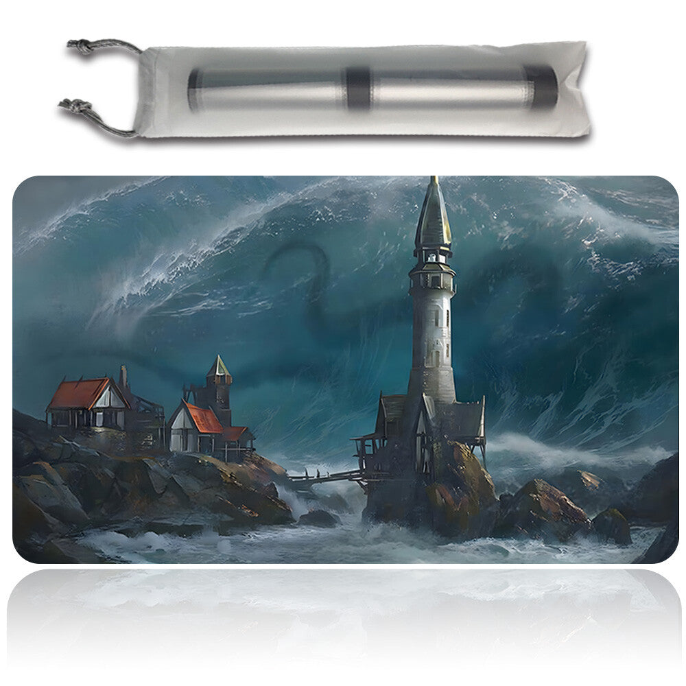 Engulf the Shore - Magic The Gathering MTG Playmat TCG CCG MTG Playmat Stitched Edge