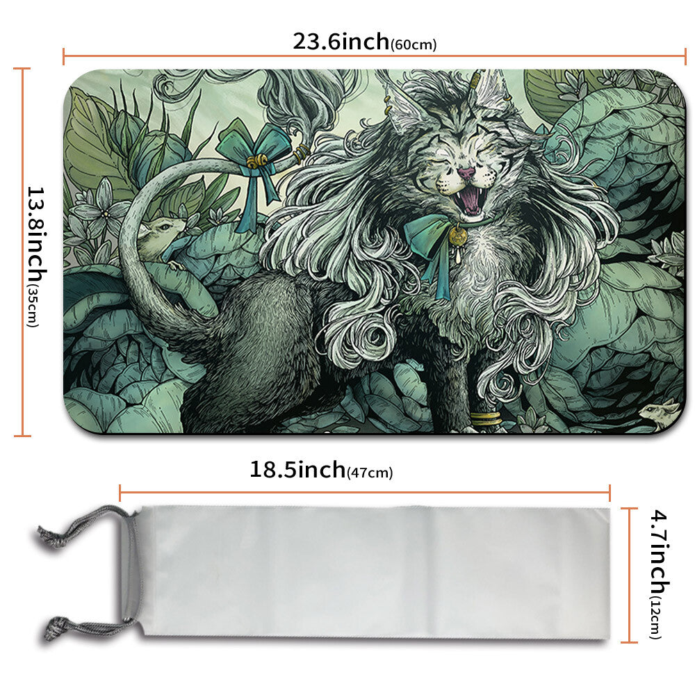 Arahbo, Roar of the World - Magic The Gathering MTG Playmat TCG CCG MTG Playmat Stitched Edge