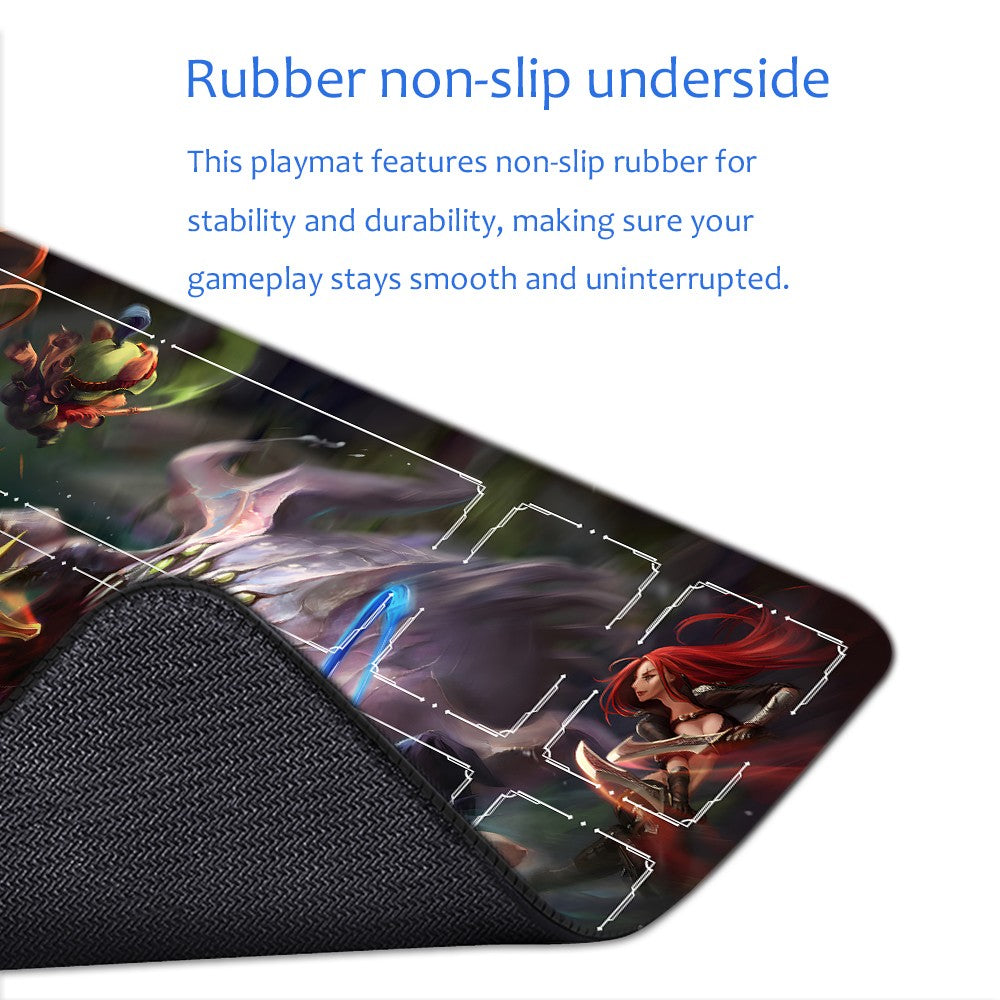 Kassadin - League Of Legends Riftbound Playmat 24x14 in + Free Storage Bag