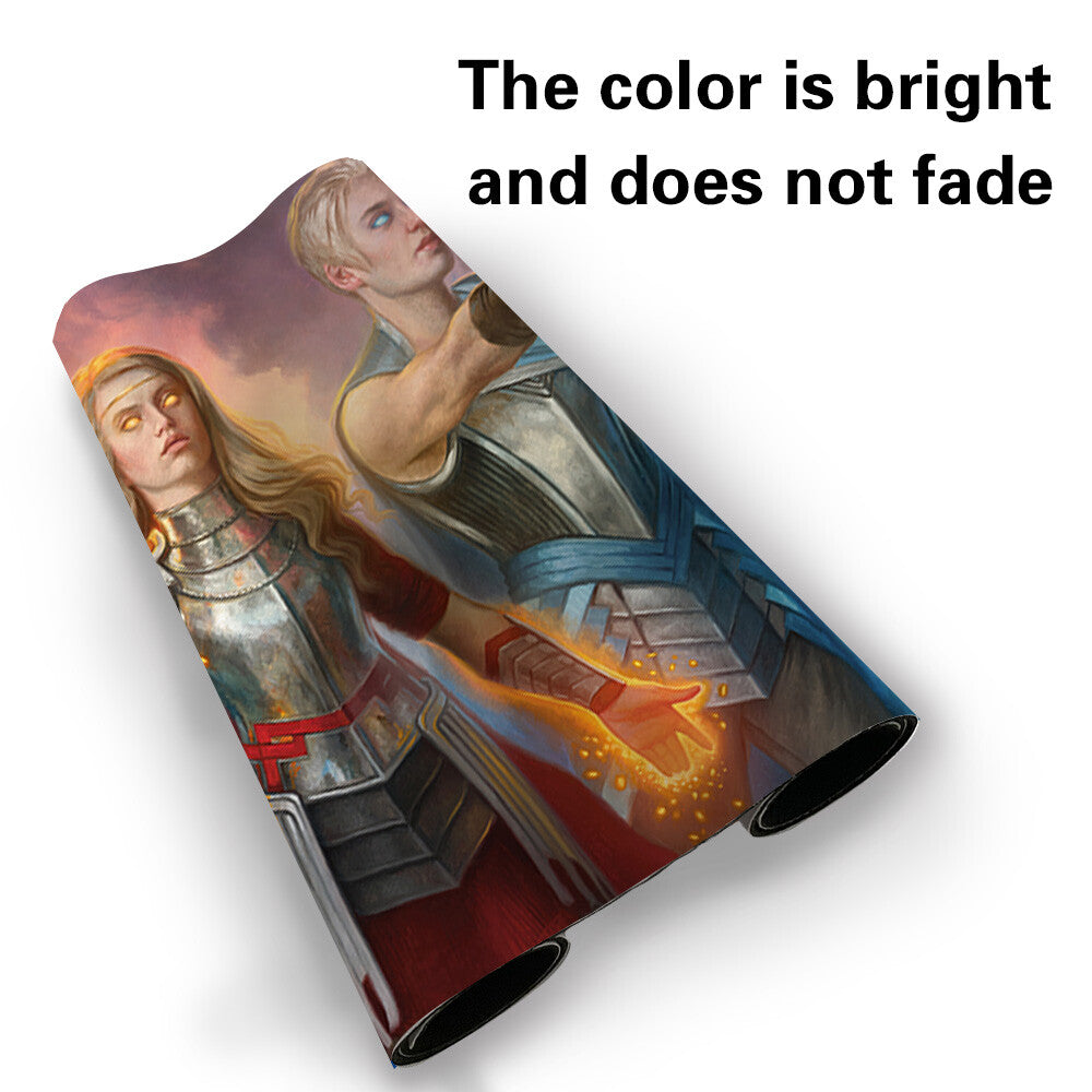 THE ROYAL SCIONS - Board Game MTG Playmat Games Mousepad Play Mat of TCG Stitched Edge