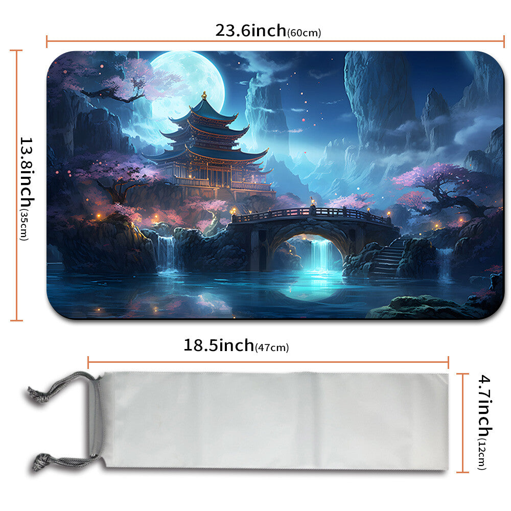 DKT (117) - Magic The Gathering MTG Playmat TCG CCG MTG Playmat Stitched Edge
