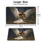Angel of Flight Alabaster - Board Game MTG Playmat Mousepad Play Mat of TCG Stitched Edge