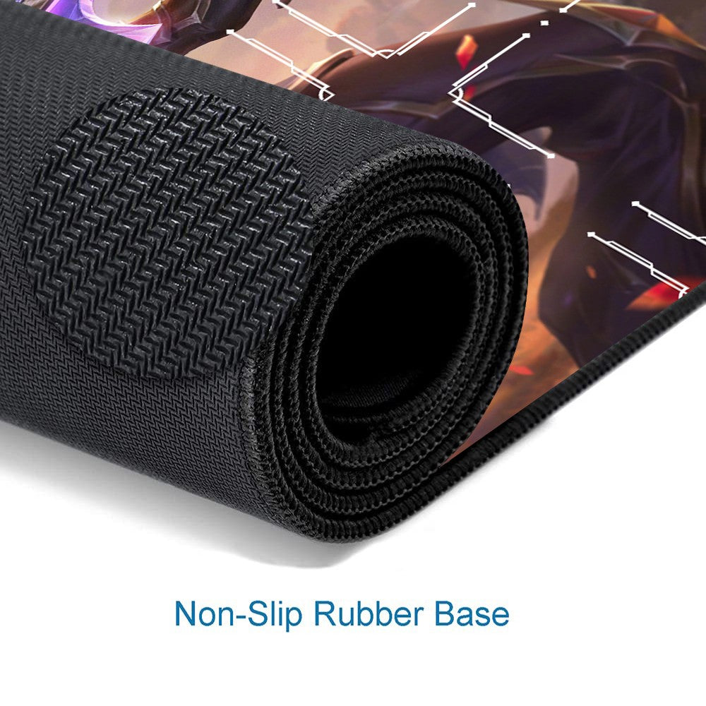 Master Yi - League Of Legends Riftbound Playmat 24x14 in + Free Storage Bag