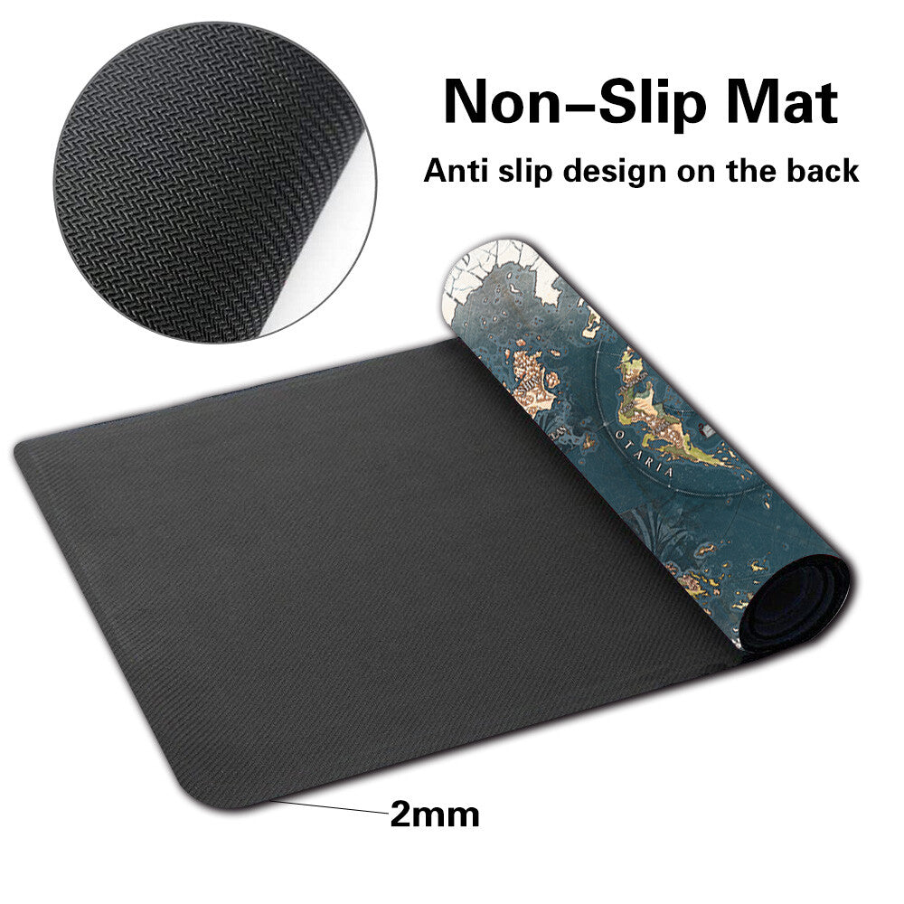 Dominaria Map - Board Game MTG Playmat Games Mousepad Table Mats Play Mat of TCG Stitched Edge