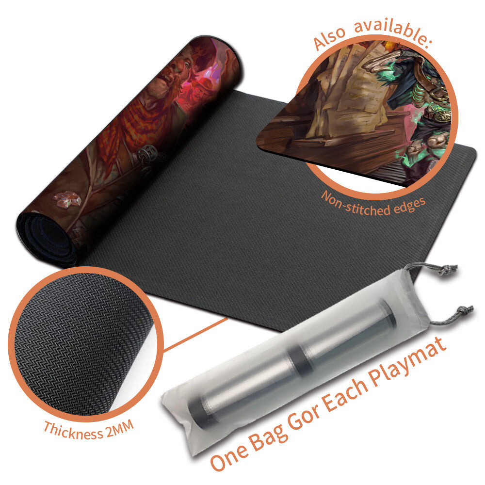 TINYBONES, THE PICKPOCKET - Magic The Gathering MTG Playmat TCG CCG MTG Playmat Stitched Edge