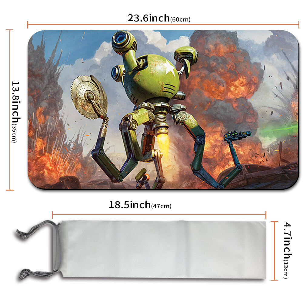MISTER GUTSY - Magic The Gathering MTG Playmat TCG CCG MTG Playmat Stitched Edge