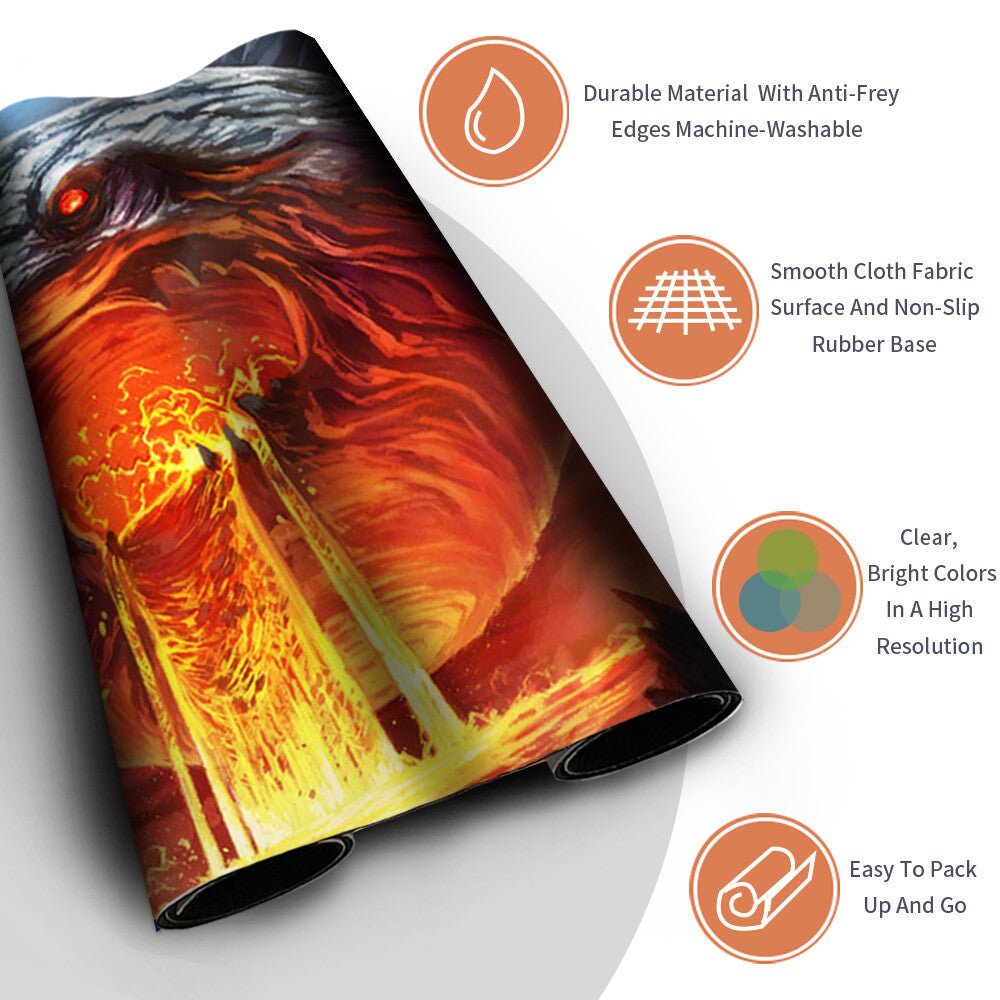 Chaos Orb - Magic The Gathering MTG Playmat TCG CCG MTG Playmat Stitched Edge