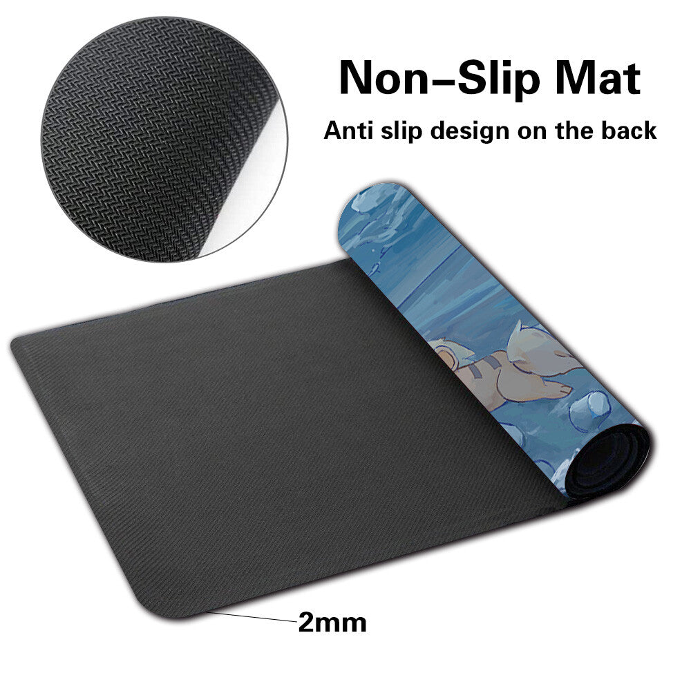 144106 - Board Game Pokemon Lapras Playmat Stitched Edge Games Mousepad Play Mat of TCG