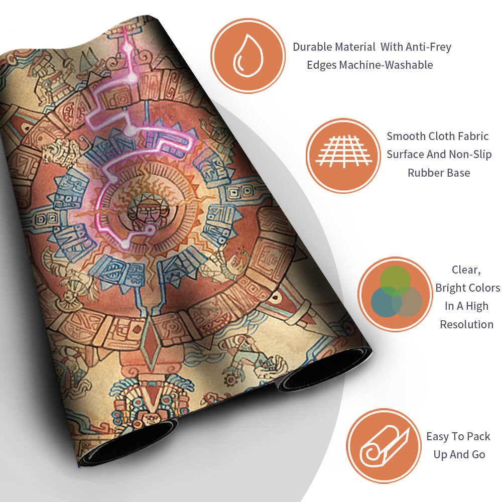 MAP TOKEN - Magic The Gathering MTG Playmat TCG CCG MTG Playmat Stitched Edge