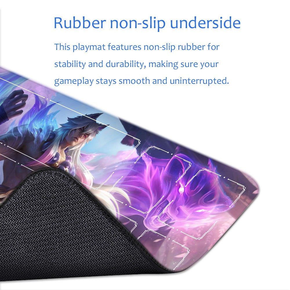 Sett - League Of Legends Riftbound Playmat 24x14 in + Free Storage Bag