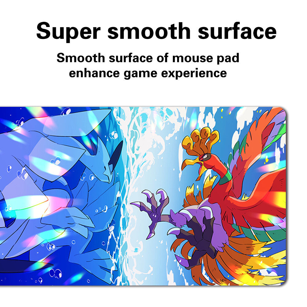 vqzjp5 - Board Game Pokemon Lugia Playmat Stitched Edge Games Mousepad Play Mat of TCG