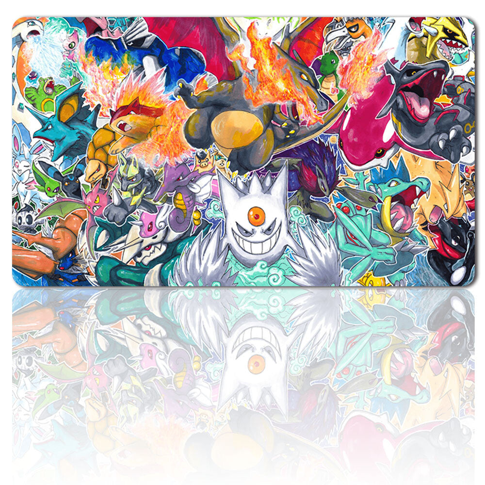 9mxrgk - Board Game Pokemon Playmat Stitched Edge Games Mousepad Play Mat of TCG
