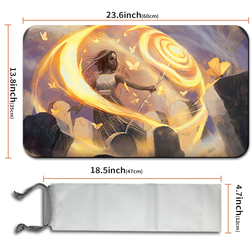 REDRESS FATE - Magic The Gathering MTG Playmat TCG CCG MTG Playmat Stitched Edge