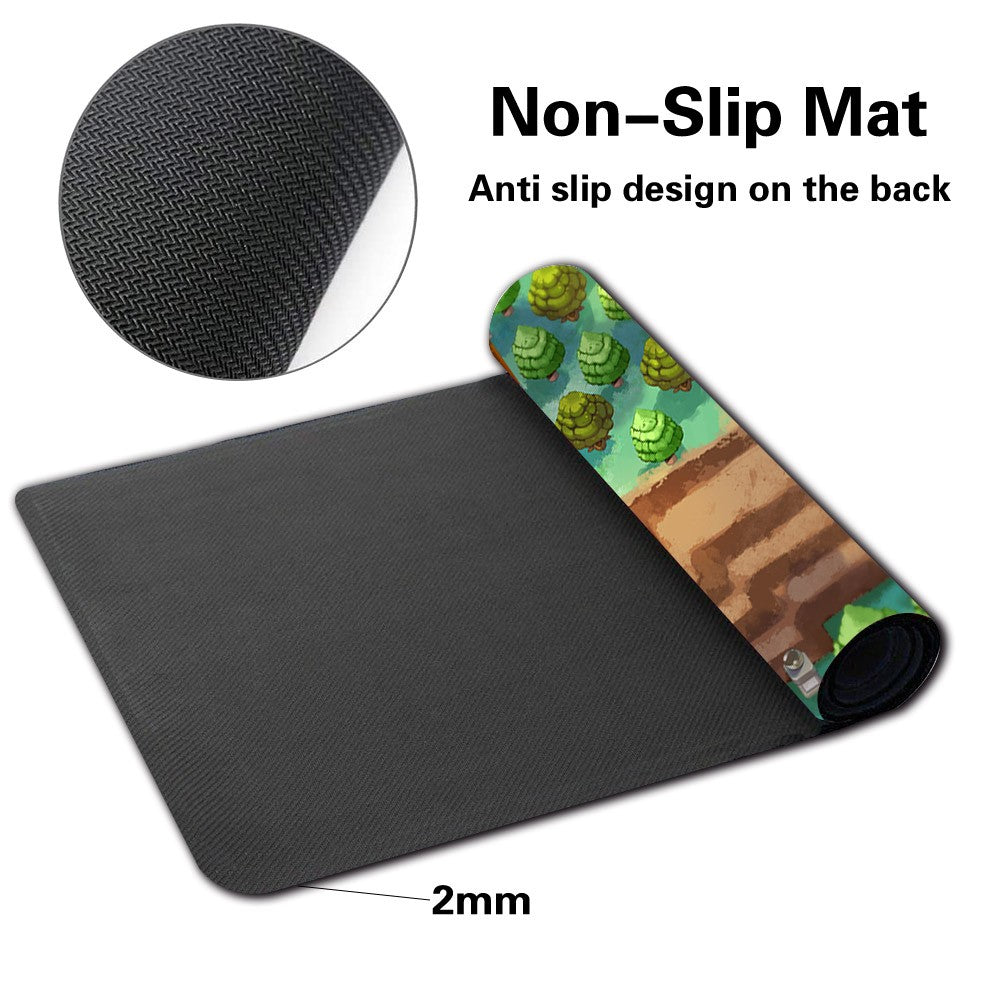 340279 - Board Game Pokemon Charizard Playmat Stitched Edge Games Mousepad Play Mat of TCG