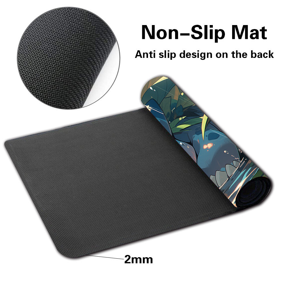 1339449 - Board Game Pokemon Bulbasaur Playmat Stitched Edge Games Mousepad Play Mat of TCG