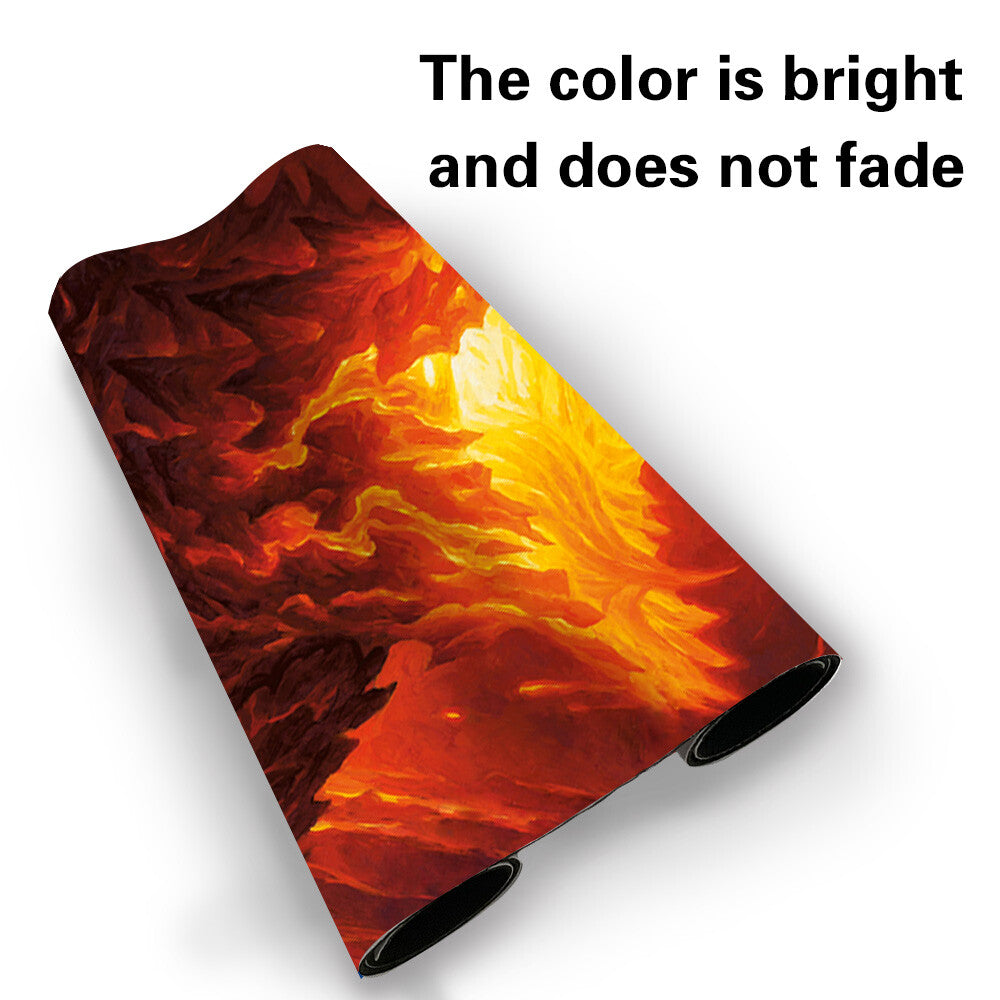 Volcanic Dragon - Board Game MTG Playmat Games Mousepad Play Mat of TCG Stitched Edge