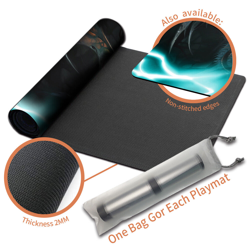 Atraxa Praetors Voic - Magic The Gathering Playmat TCG CCG MTG Playmat Stitched Edge